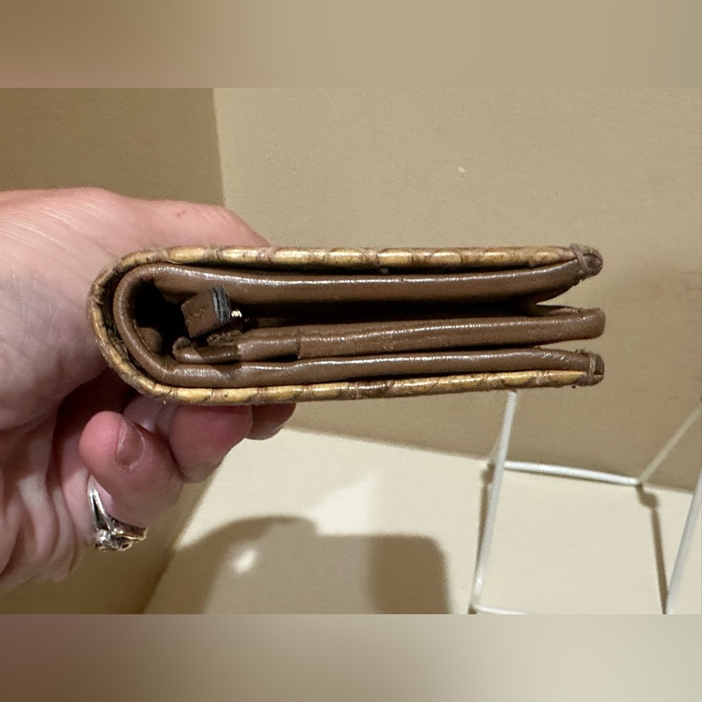 Gucci Python Marmont Bifold *Flawed* - image 5